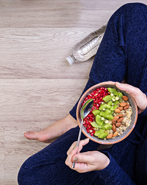 Eat right to control hair fall